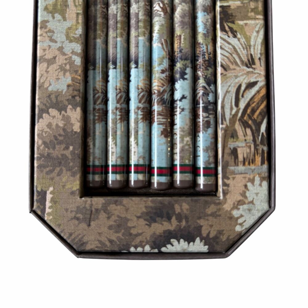 Gucci Pencil Set in Gift Box 6pc Luxury Couture Gift New - Picture 9 of 16